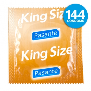 PASANTE PROFILATTICI EXTRALARGE KING SIZE 144 PEZZI