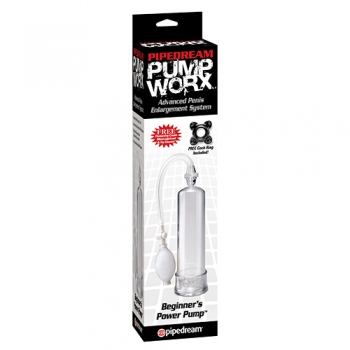SVILUPPATORE PENE PUMP WORX BEGINNER'S POWER PUMP CLEAR