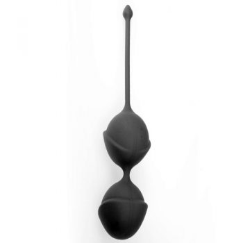 PALLINE DELIGHT PUSSY LICHEE  SILICONE BLACK