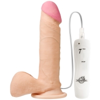 VIBRATORE ULTRA REALISTICO REALISTIC COCK - VIBRATING 6 WHITE