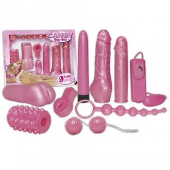 KIT DEL PIACERE 9 PEZZI CANDY TOY SET