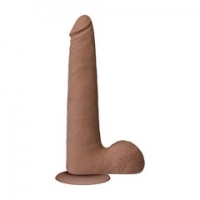 FALLO REALISTICO THE REALISTIC COCK UR3 9 SLIM BROWN