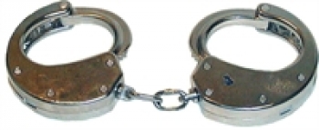 Metal handcuffs Clejuso zware handboeien 1 kilo!